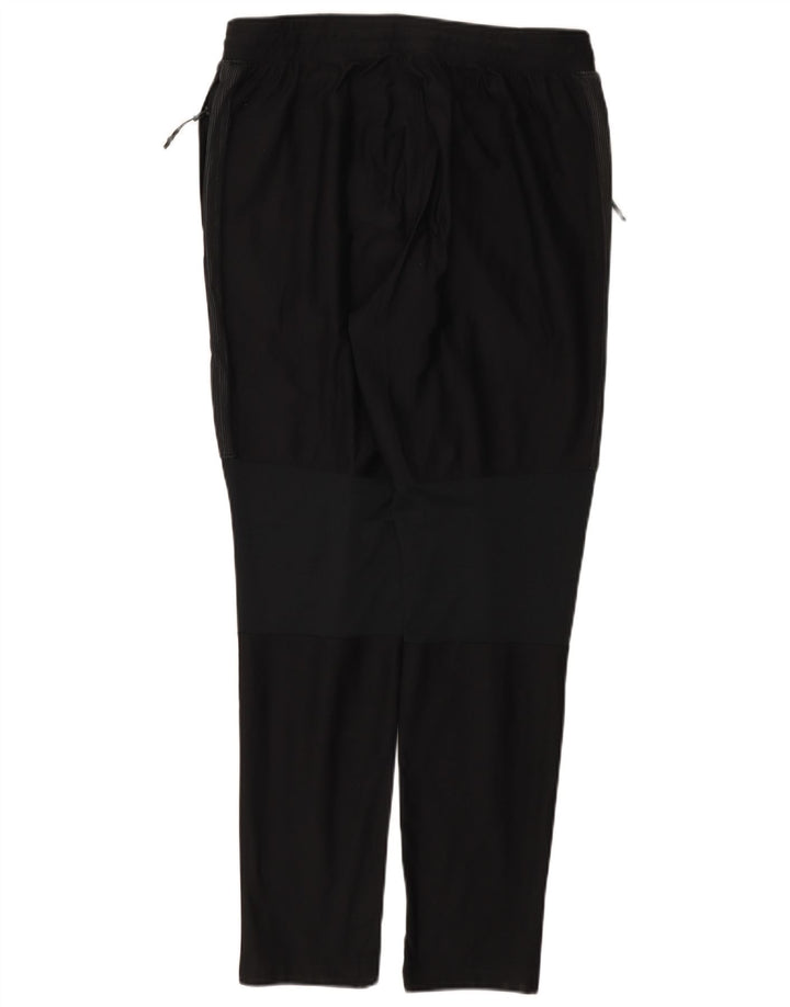Under Armour Pantalon de survêtement ajusté pour femme UK 14 Large Noir Polyester
