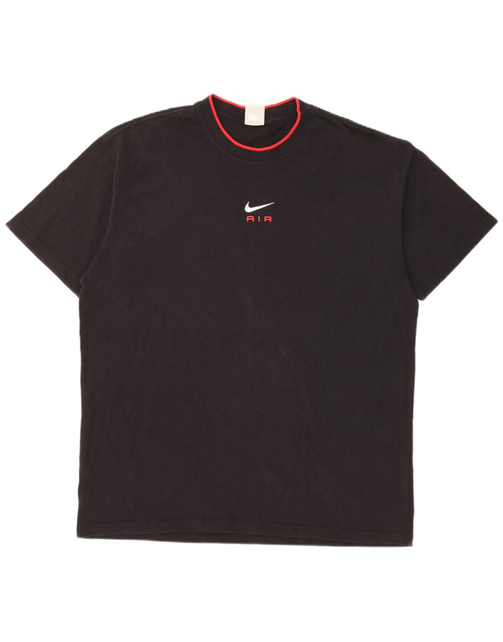 Nike T-shirt pour homme Noir Taille L