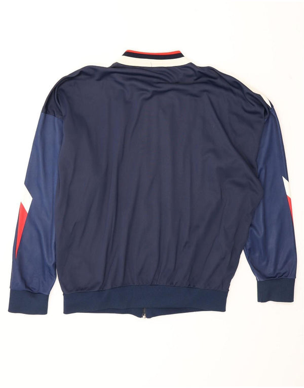 Umbro Veste de Survêtement Cagliari 1990-1991 Homme Bleu Marine Taille L