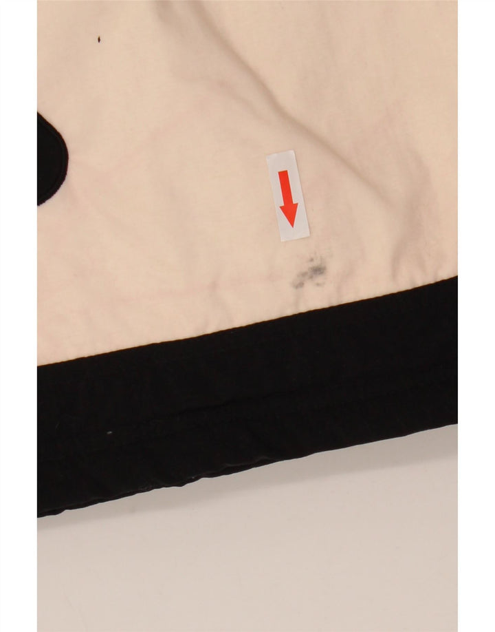 Fila Veste matelassée graphique pour hommes UK 38 Nylon color block noir moyen