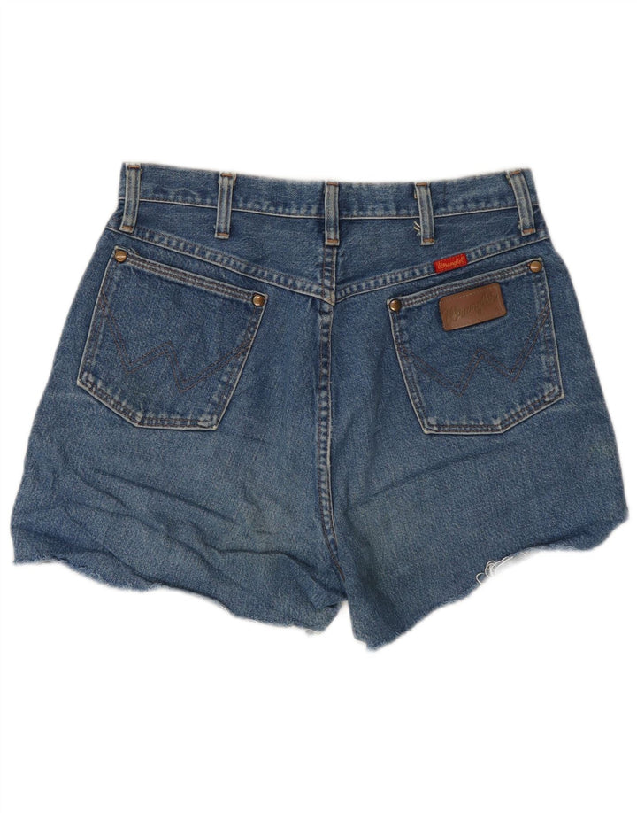 Wrangler Short en Jean Femme W30 Coton Bleu Moyen