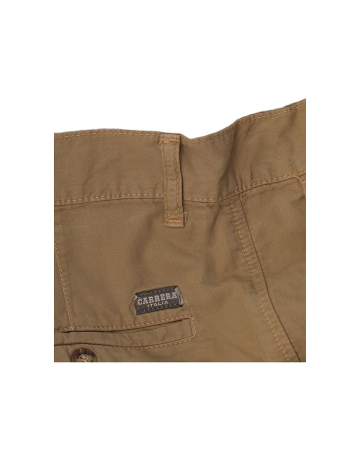CARRERA Mens Cargo Shorts W36 Large Beige Cotton