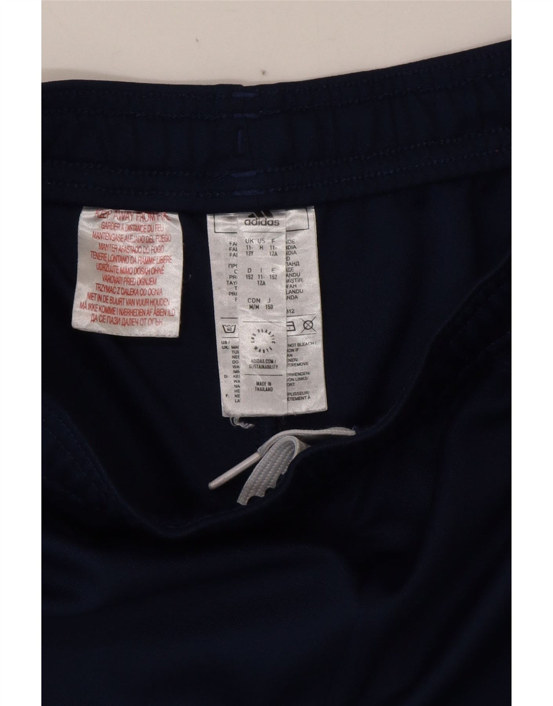 ADIDAS Pantalon de Survêtement Garçon Aeroready 11-12 ans Bleu Marine Polyester