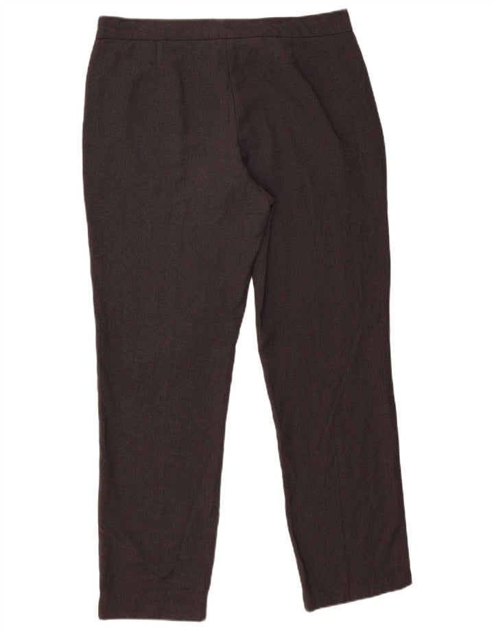 Marks & Spencer Pantalon décontracté slim pour femme UK 12 Medium W30 L27 Gris
