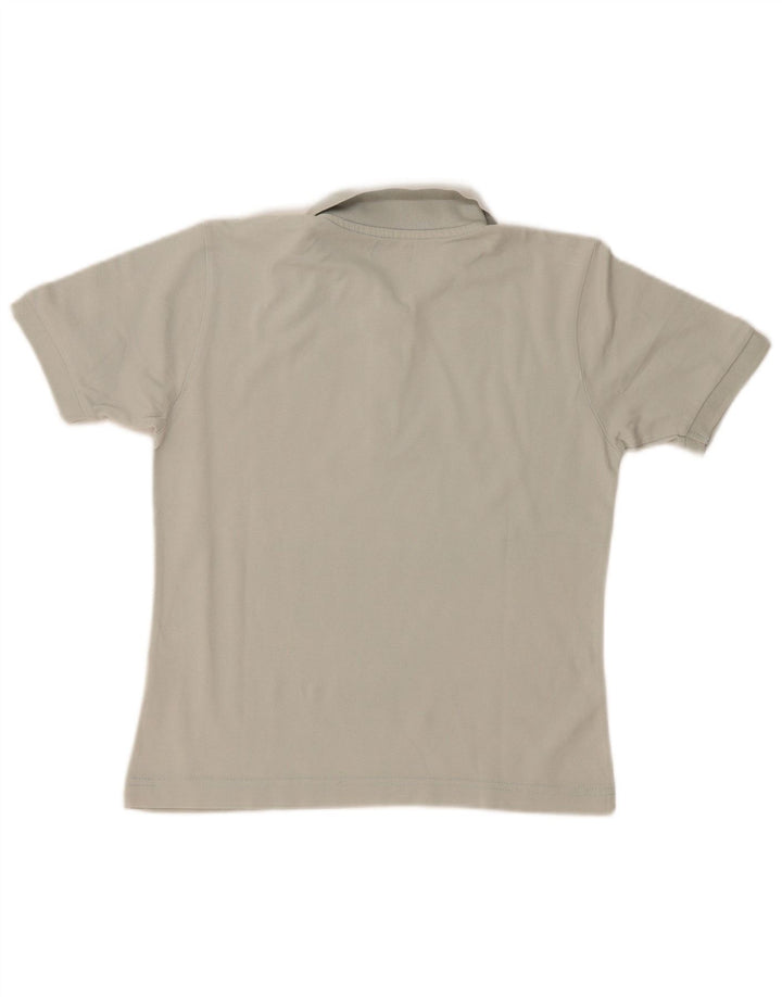 Kappa Polo Femme UK 14 Coton Gris Moyen