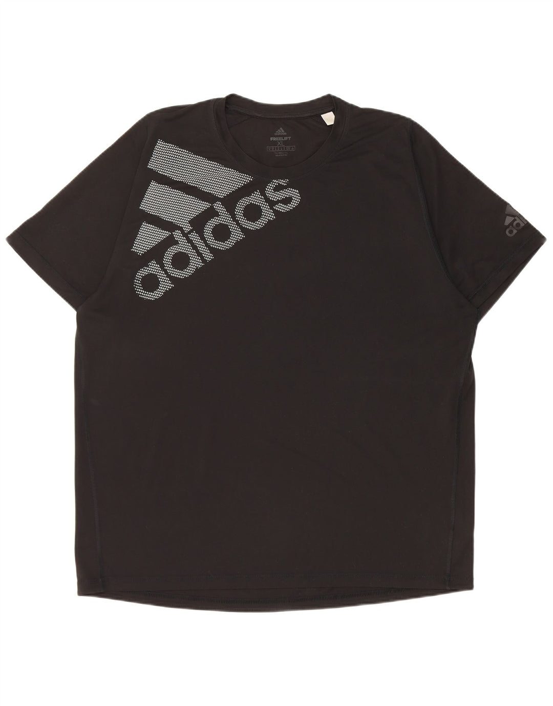 Adidas Hommes Climalite Graphic T-Shirt Top XL Noir Polyester