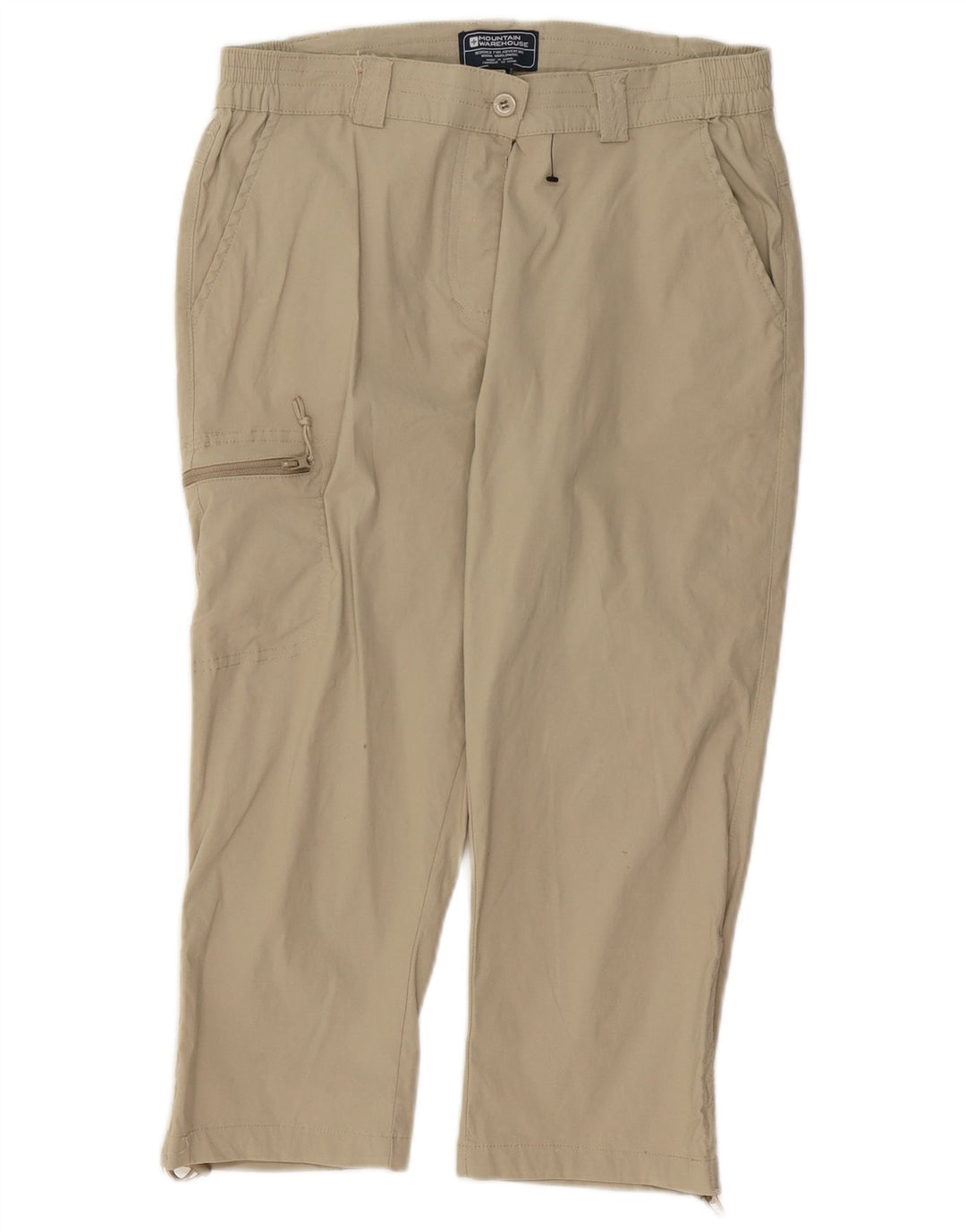 Mountain Warehouse Pantalon cargo cargo pour femme UK 12 Medium W30 L19 Beige