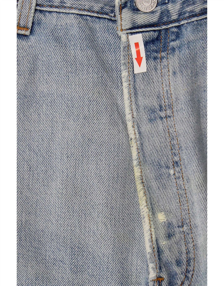 Levi's Jean Droit 501 Vieilli Homme W36 L28 Bleu Coton
