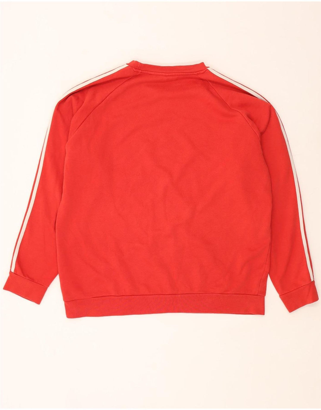 ADIDAS Sweat-shirt pour homme XL Rouge Coton