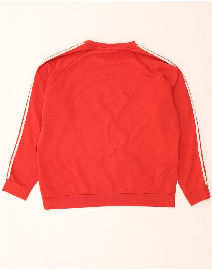 ADIDAS Sweat-shirt pour homme XL Rouge Coton