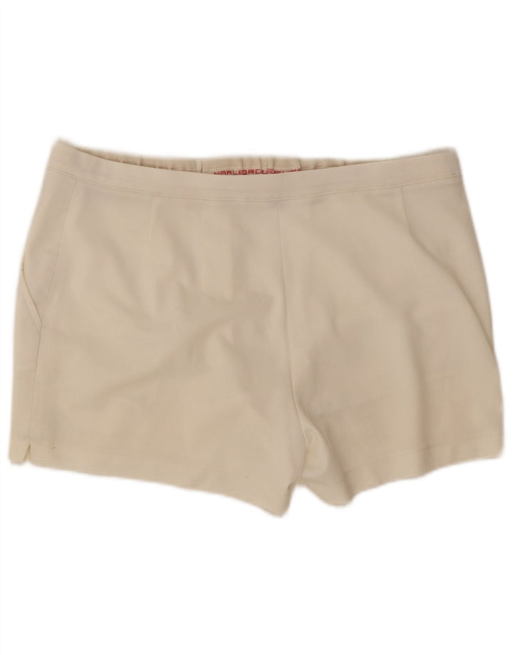 Marlboro Short Chino Homme IT 54 2XL W36 Blanc