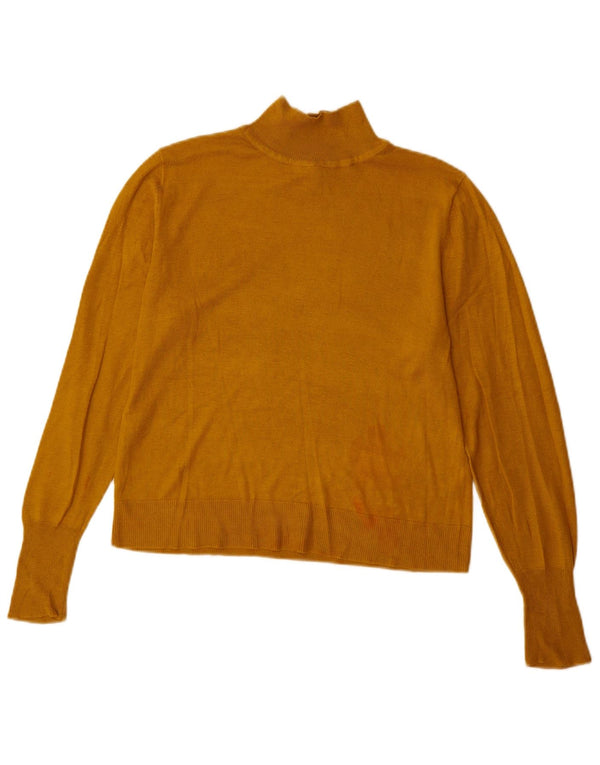 Zara Pull col roulé pour femme UK 10 Petit Beige