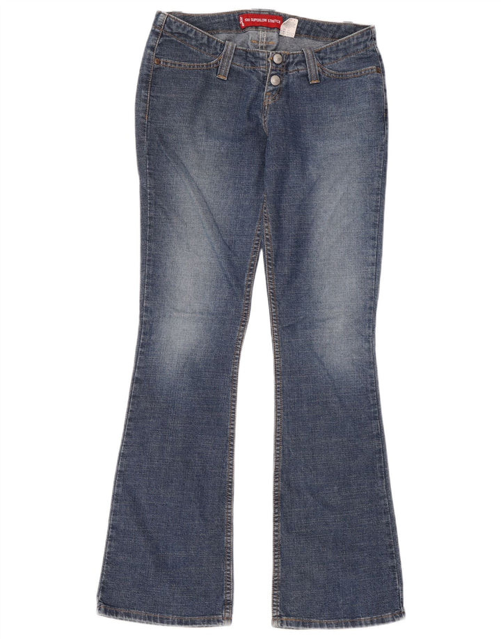 Levi's Jean évasé 520 Super Low Femme US 7 Medium W28 L32 Bleu Coton