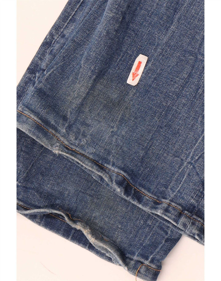 Zara Femme Jean évasé EU 36 XS W26 L34 Bleu