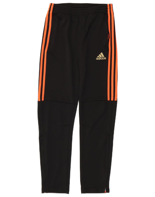 ADIDAS Pantalon de Survêtement Climalite Garçon 13-14 Ans Large Noir Polyester