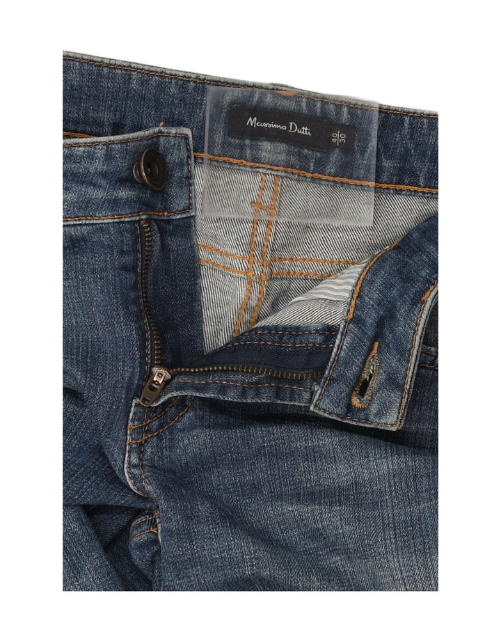 MASSIMO DUTTI Womens Capri Jeans EU 40 Medium W30 L22 Blue Vintage Massimo Dutti and Second-Hand Massimo Dutti from Messina Hembry 