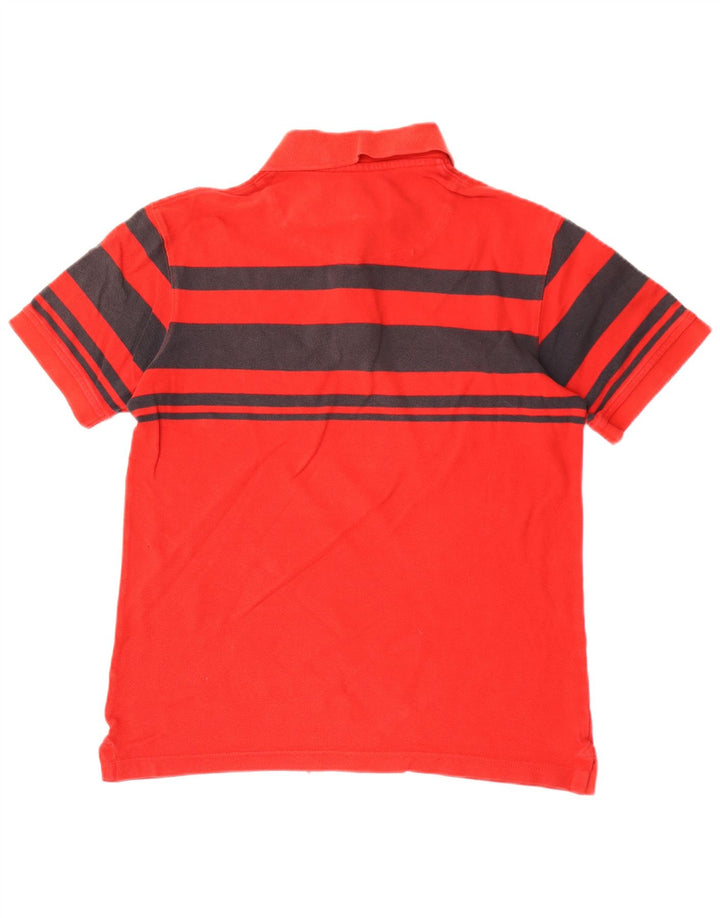 Timberland Polo Regular Fit Homme Rayé Rouge Moyen