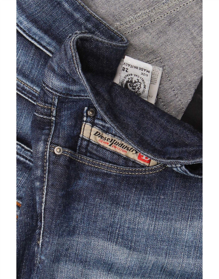 Jean évasé Femme Diesel W28 L32 Bleu Coton