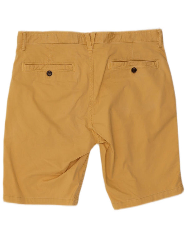 Fat Face Short Chino Homme W34 Large Jaune Coton