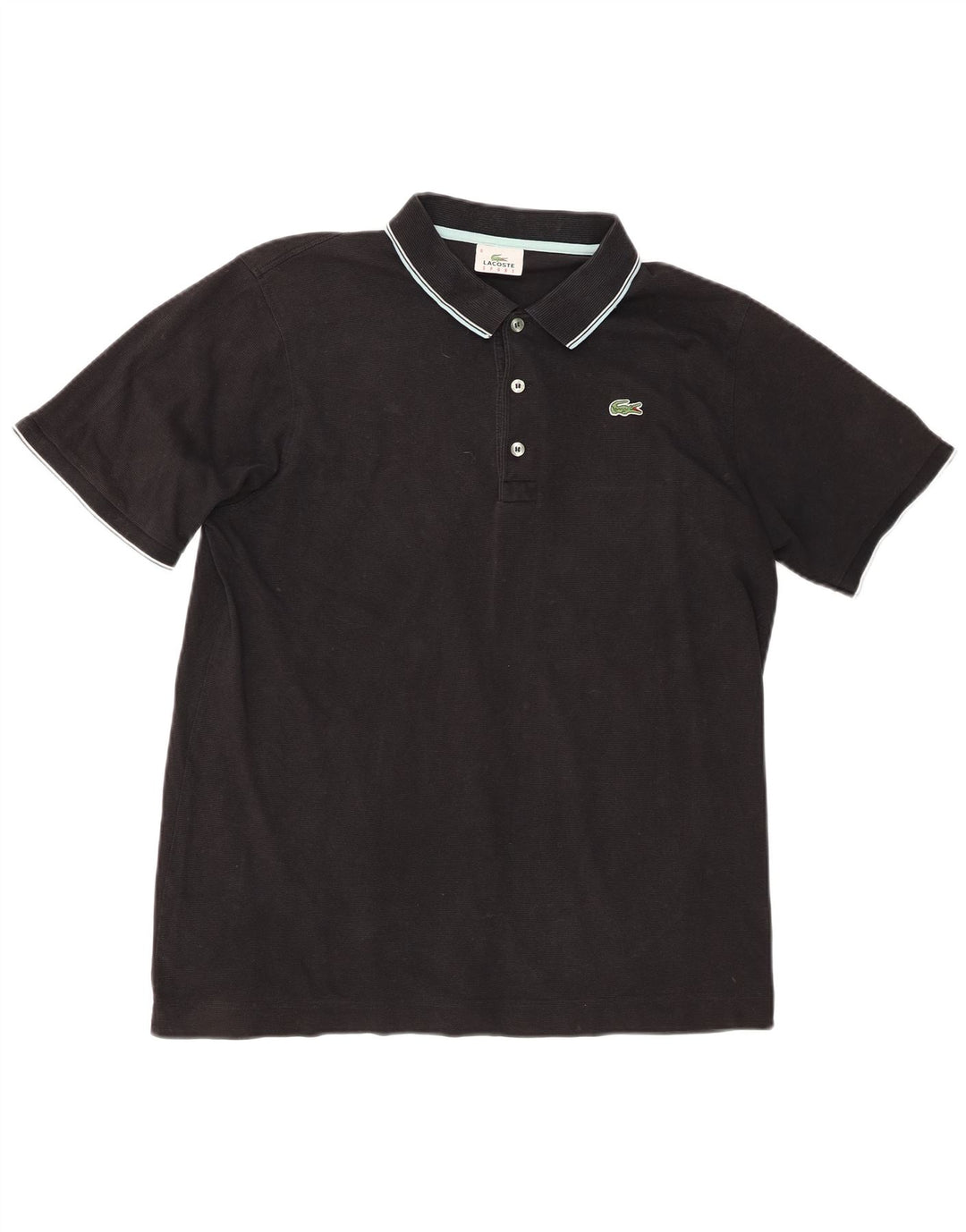 Lacoste Polo Homme Taille 6 XL Coton Noir