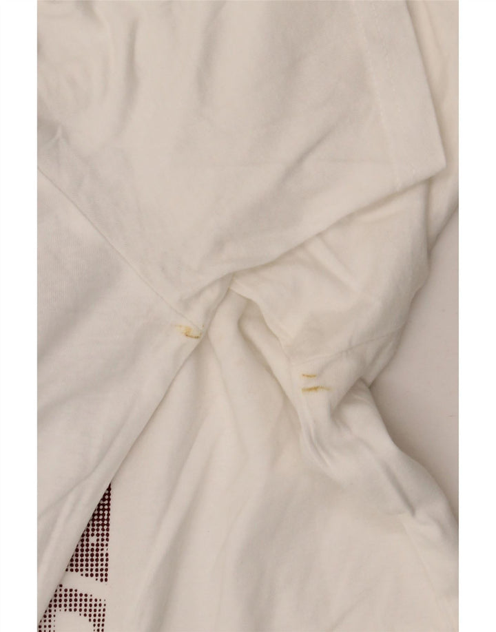 CARRERA T-Shirt Graphique Homme Blanc Large