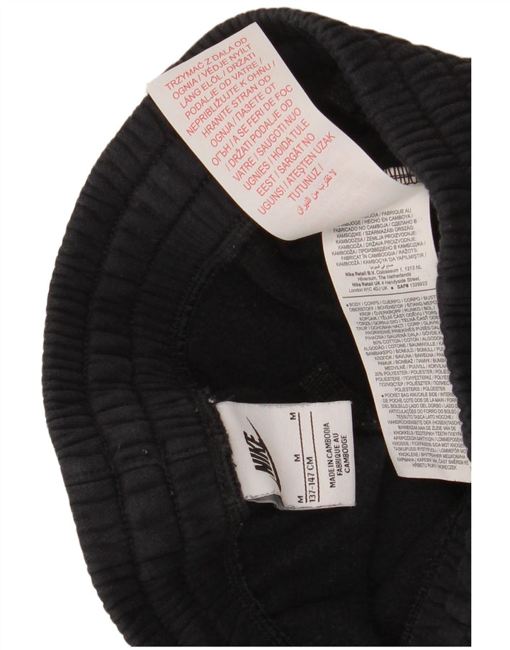 NIKE Short de sport garçon 10-11 ans coton noir moyen