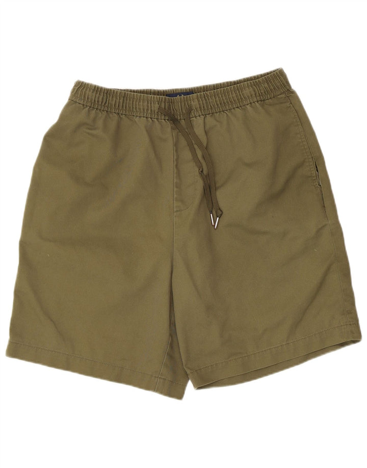 Fred Perry Short de sport pour homme Large Vert Polyester
