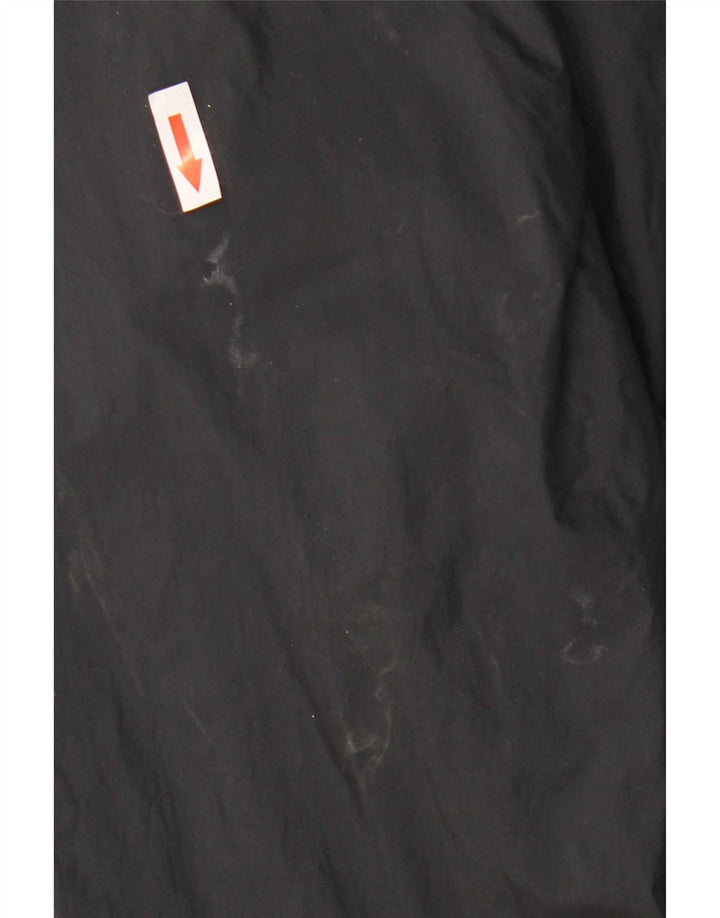Nike Veste de pluie à capuche pour homme UK 36/38 Petit nylon noir
