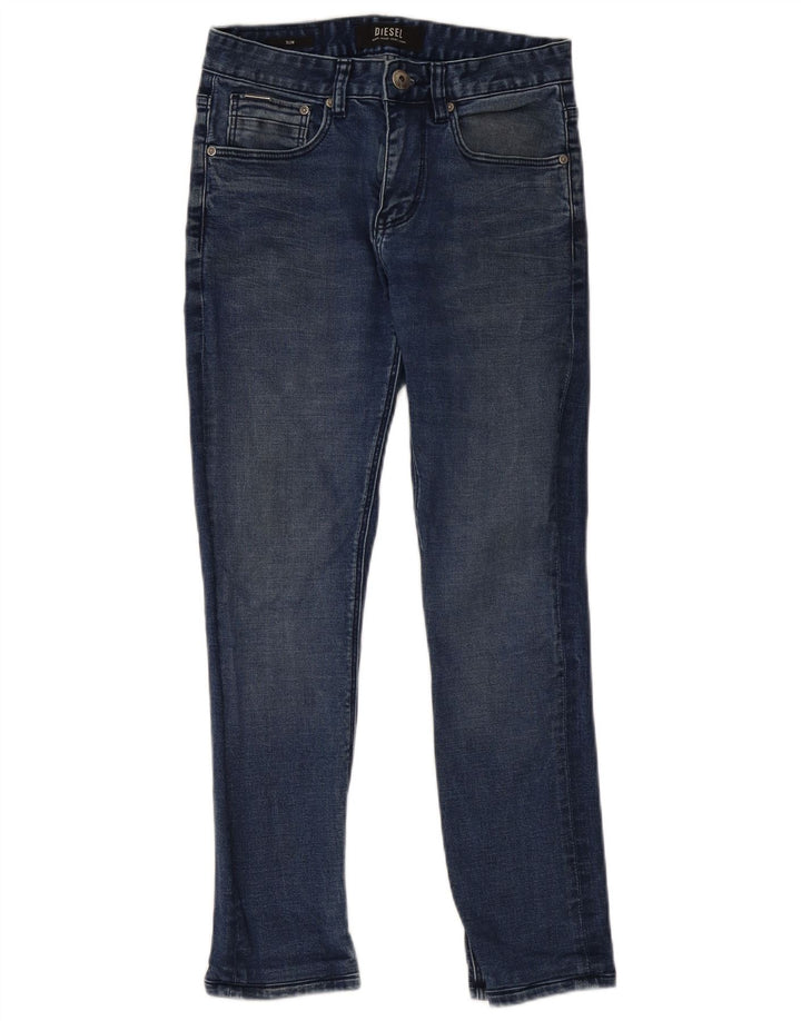 DIESEL Jean Slim Sleenker Femme W28 L28 Bleu Coton