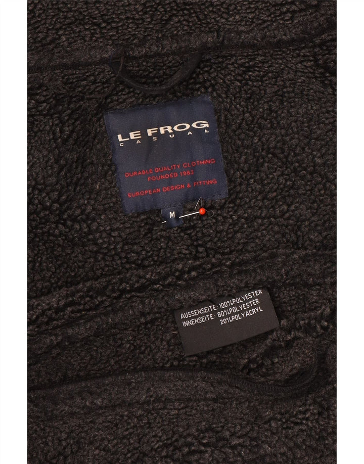 Le Frog Veste utilitaire pour homme UK 38 Medium Noir Polyester