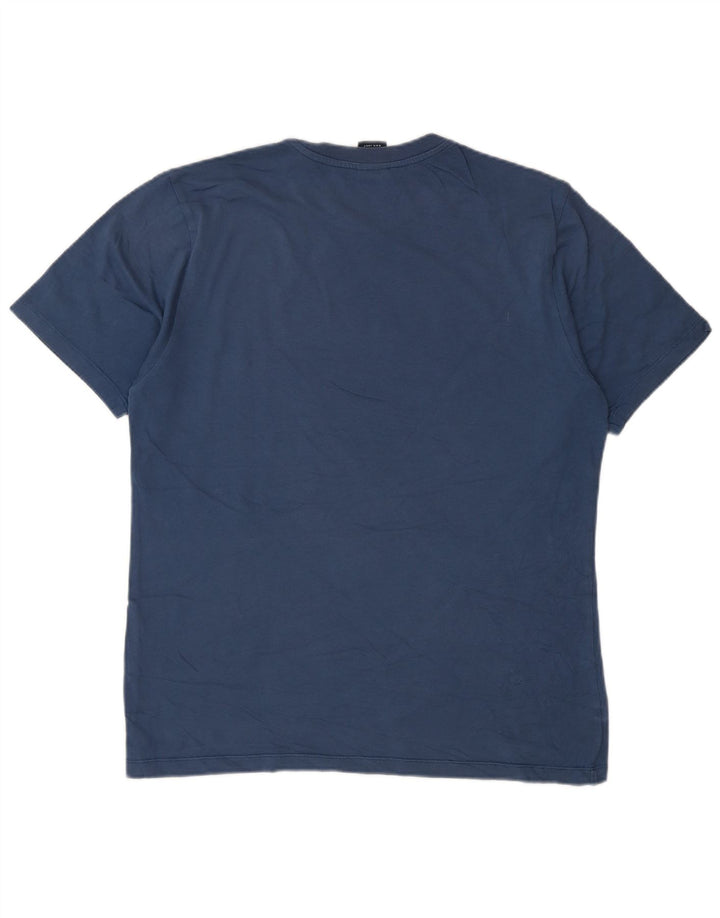 North Sails T-Shirt Graphique Homme Bleu Marine Moyen