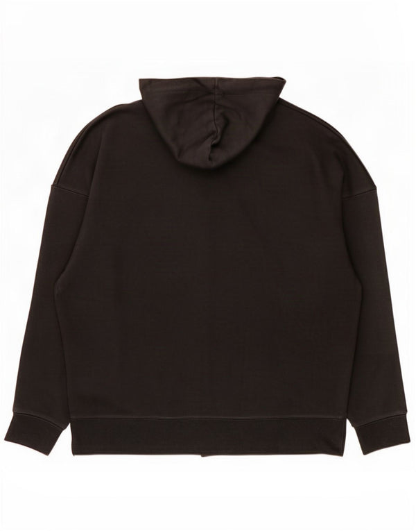 Zara Pull À Capuche Loose Fit Homme Gris Moyen