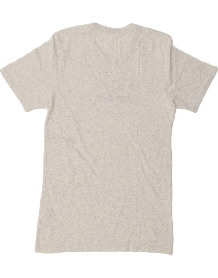 NIKE Mens Athletic Cut Graphic T-Shirt Top Small Grey Cotton Vintage Nike and Second-Hand Nike from Messina Hembry 