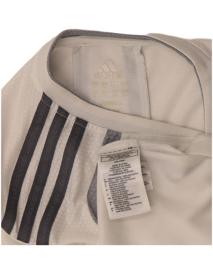 Adidas Hommes Climalite Débardeur Grand Blanc Colorblock Polyester
