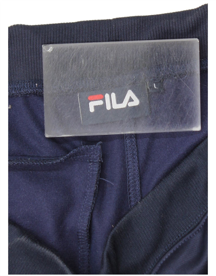 Fila Pantalon de Survêtement Homme Joggers Large Bleu Marine Polyester