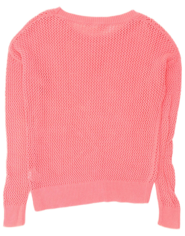 Gap Pull surdimensionné à col bateau pour femme UK 10 Petit Rose