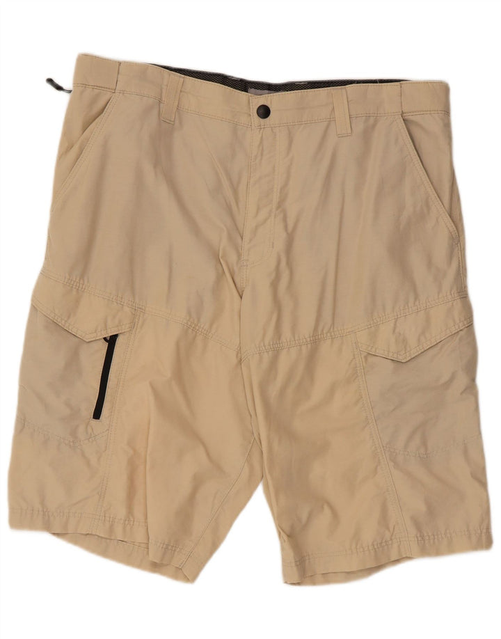 Marks & Spencer Short cargo pour homme W36 Grand coton beige