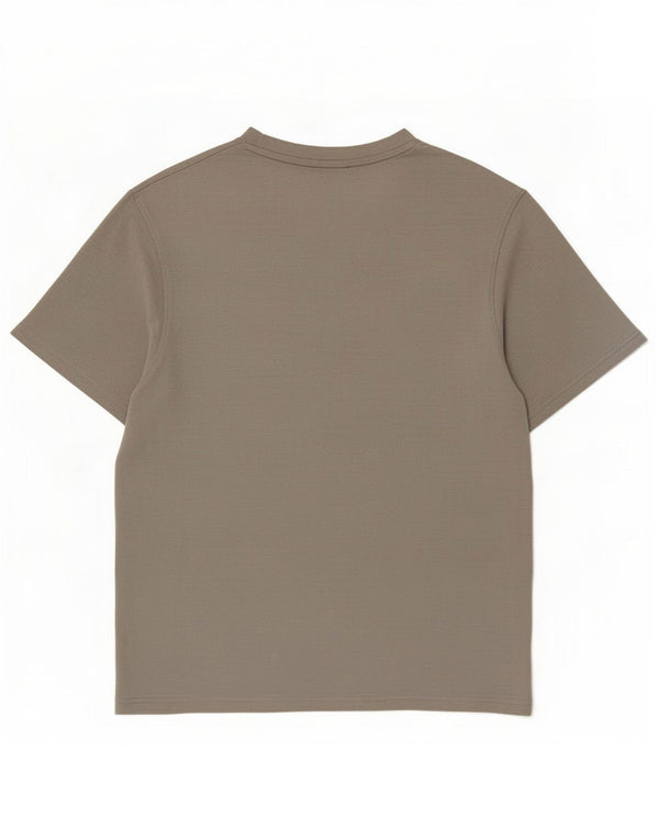 Zara T-Shirt Homme Top Small Gris Coton