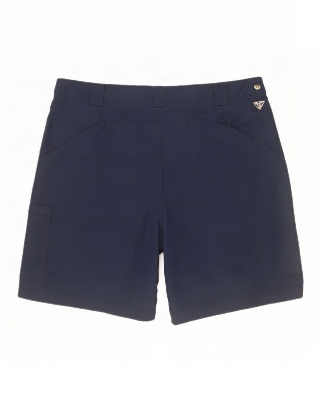 Columbia Short Cargo Femme Moyen W32 Bleu Marine Nylon