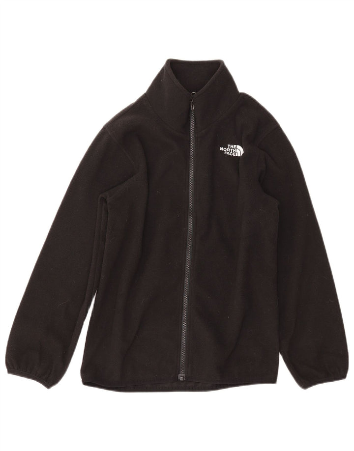 THE NORTH FACE Veste Polaire Garçon 11-12 ans Large Noir Polyester