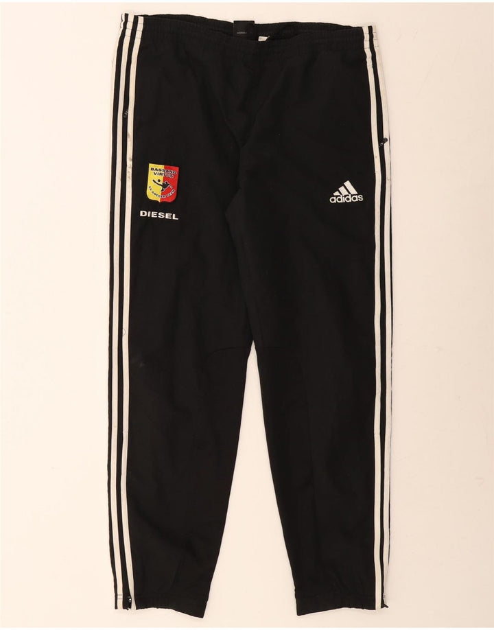 Adidas Pantalon de survêtement pour homme UK 38/40 Noir moyen Polyester