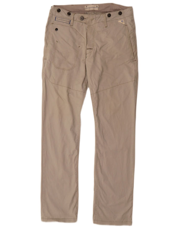 G-Star Pantalon Chino Droit Homme W30 L32 Coton Beige