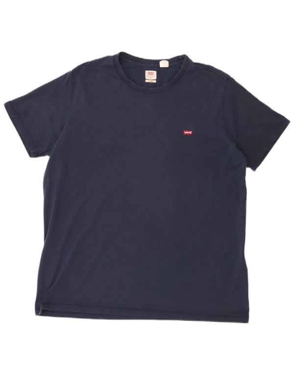 Levi's T-Shirt Coupe Standard Homme Bleu Marine XL Coton
