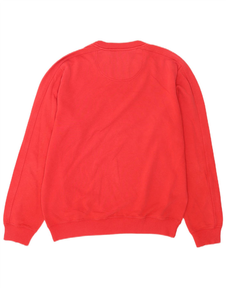 Champion Sweat-Shirt Homme Rouge Moyen Coton