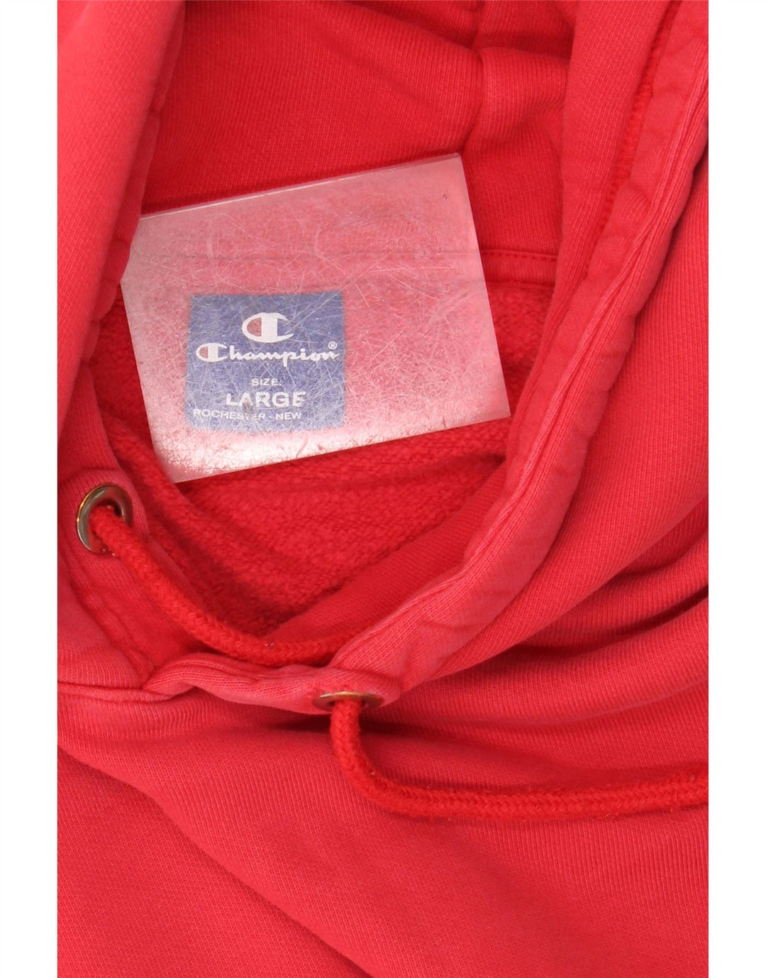CHAMPION Pull à capuche graphique pour hommes, grand rouge