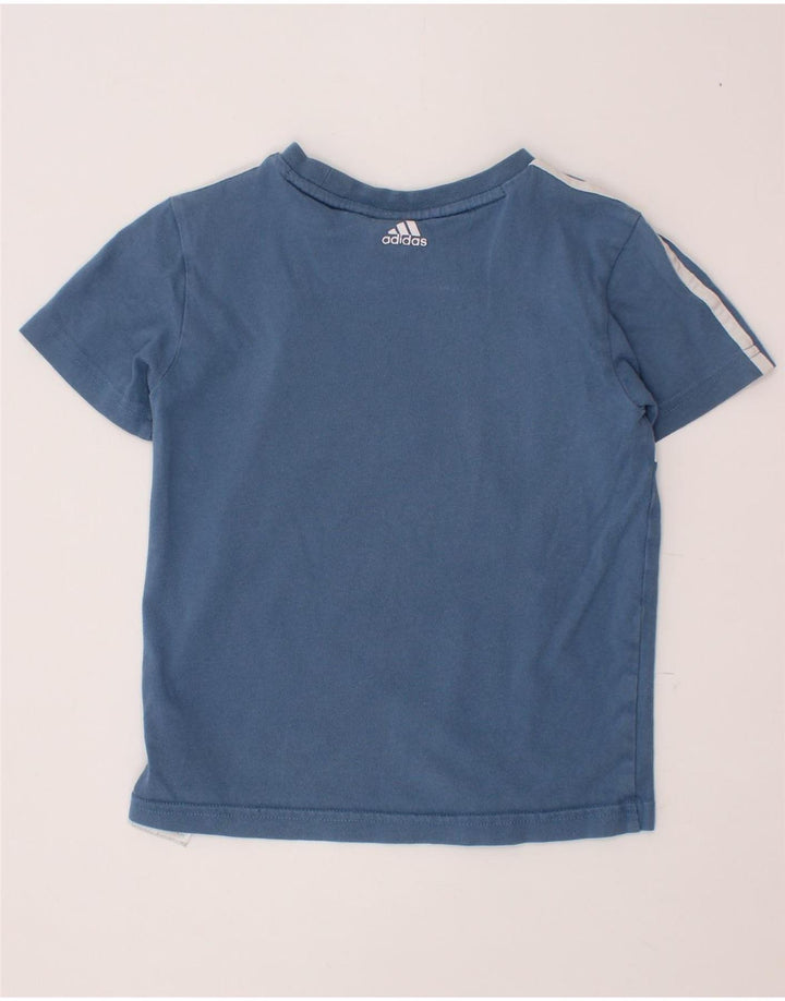ADIDAS Ensemble 2 Pièces Graphique Garçon 3-4 Ans Coton Colorblock Bleu