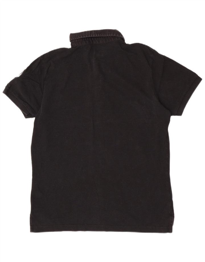 Polo Diesel Homme Noir Moyen Coton