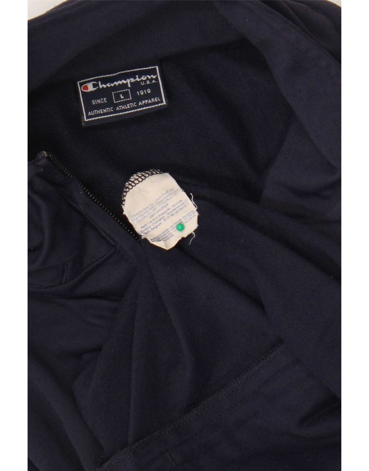 Champion Veste de survêtement pour homme Taille L Bleu marine Polyester