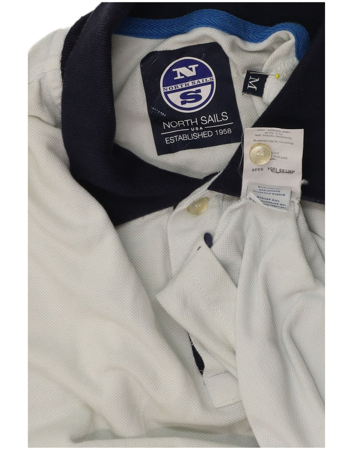 North Sails Polo Rugby Homme Coton Blanc Moyen