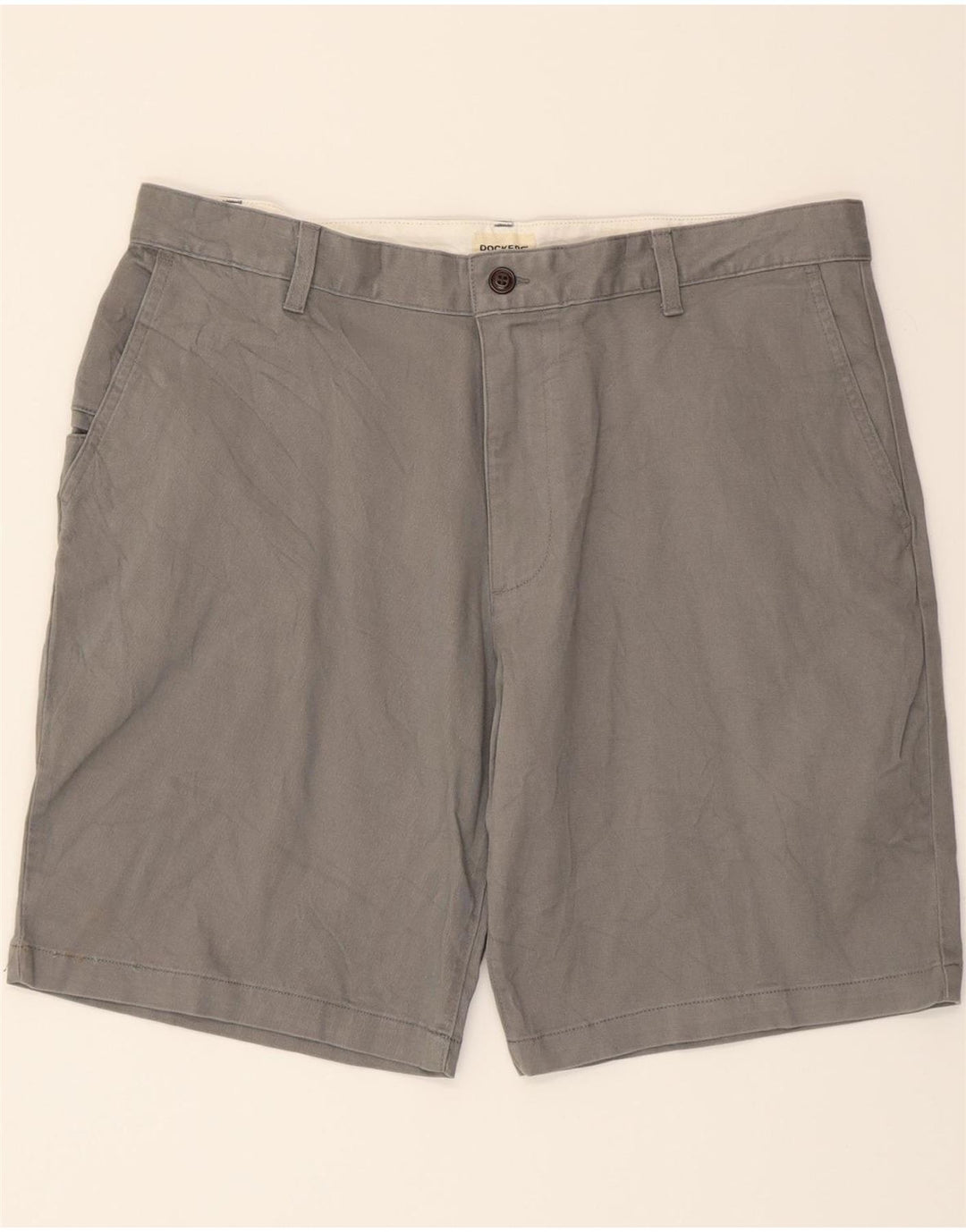 DOCKERS Mens Chino Shorts W36 Large Grey Cotton Vintage Dockers and Second-Hand Dockers from Messina Hembry 